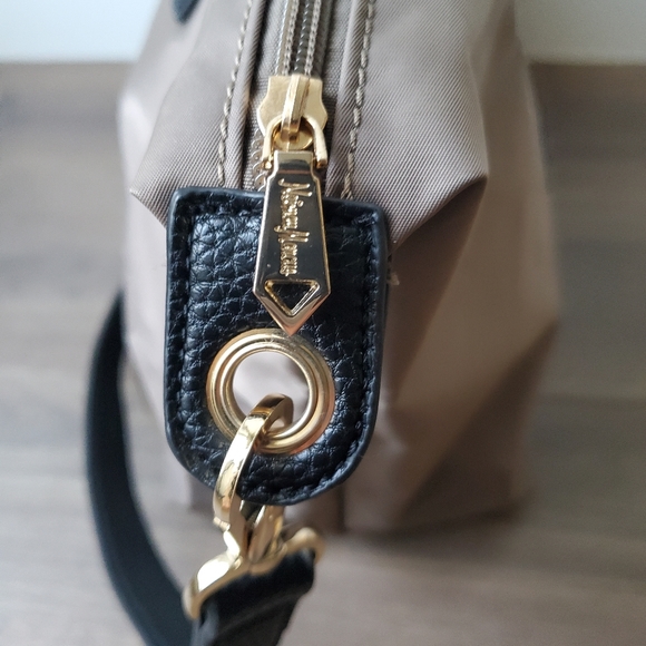 Neiman Marcus Women's Zip Closure Double Handle Crossbody Tote Bag - Picture 13 of 16